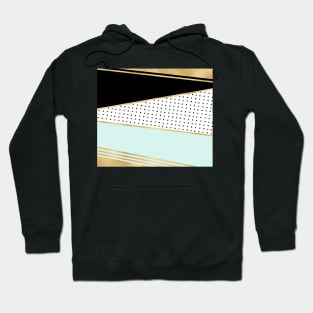 Evocative glamourous golden mint Hoodie